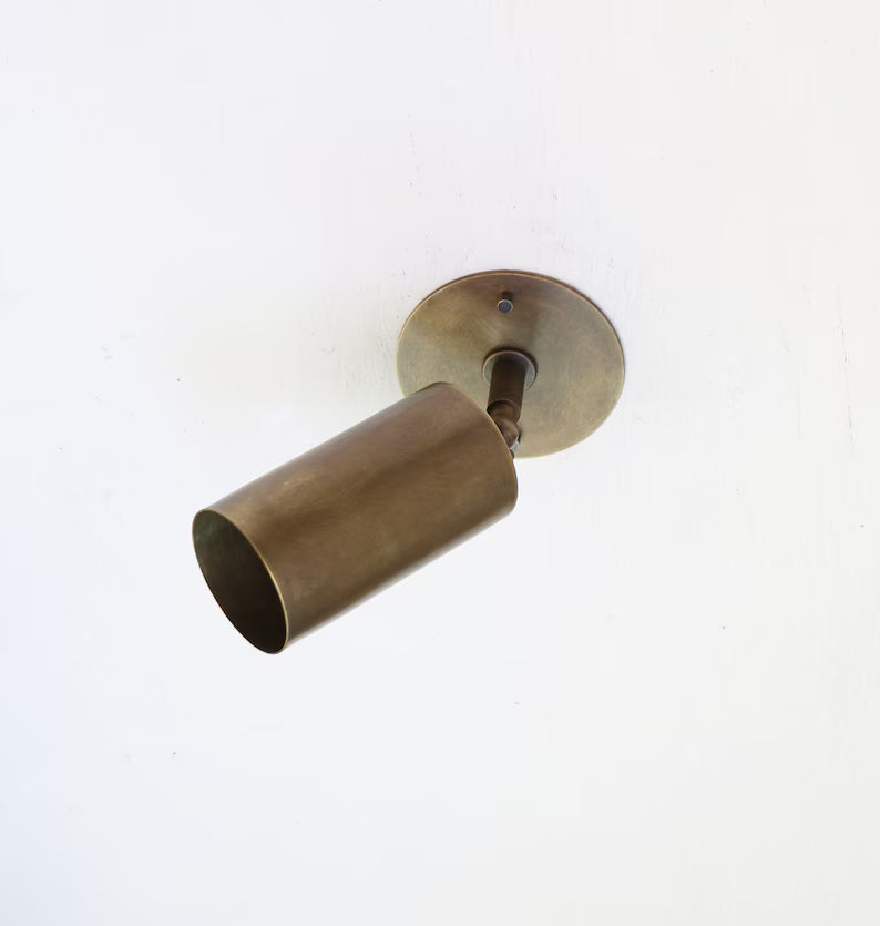 Modern Ceiling Spotlight – Directional Lighting Fixture | Solid Brass | UL Listed